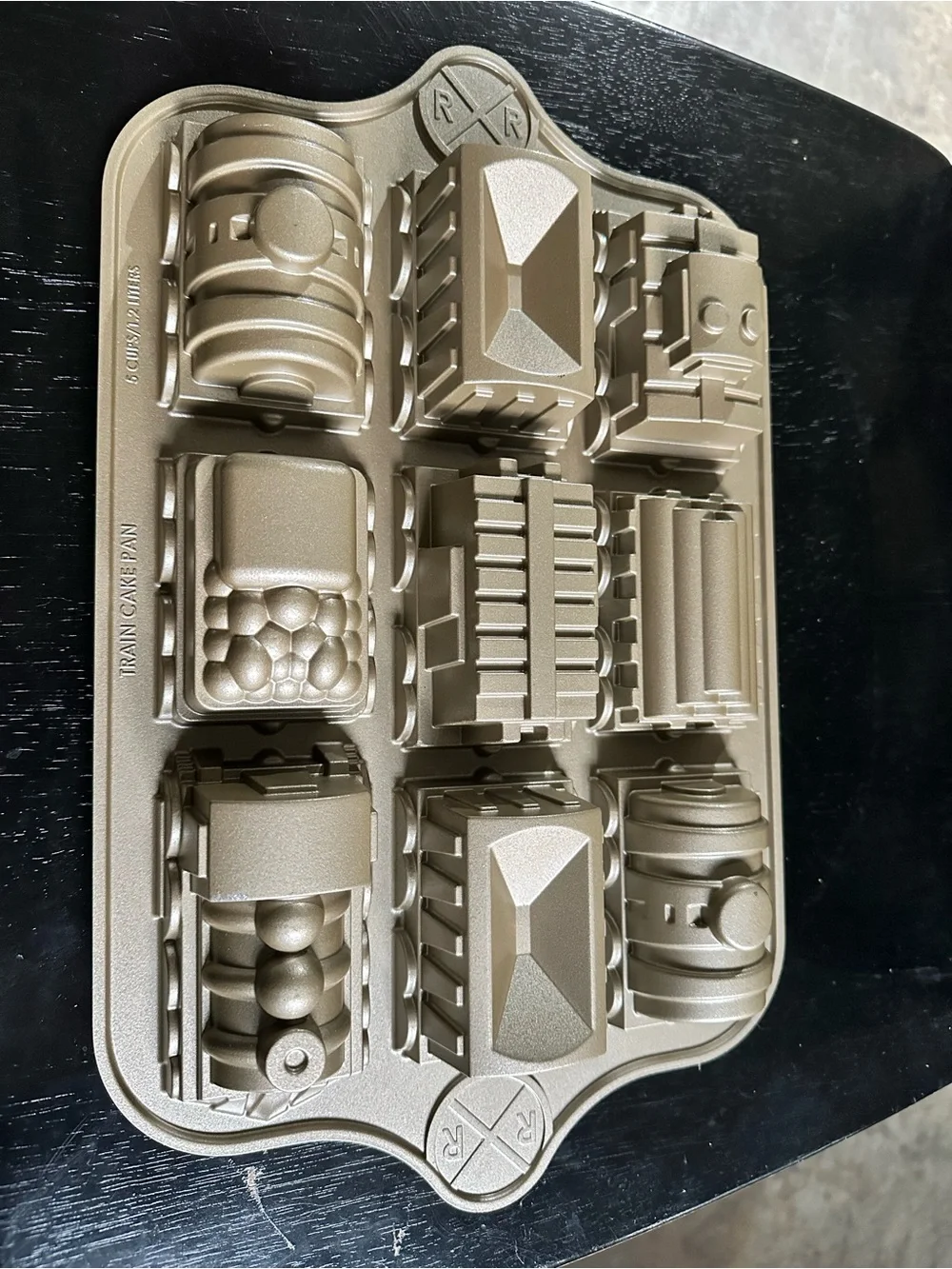 Nordic Ware Gold Train Car Cake Pan